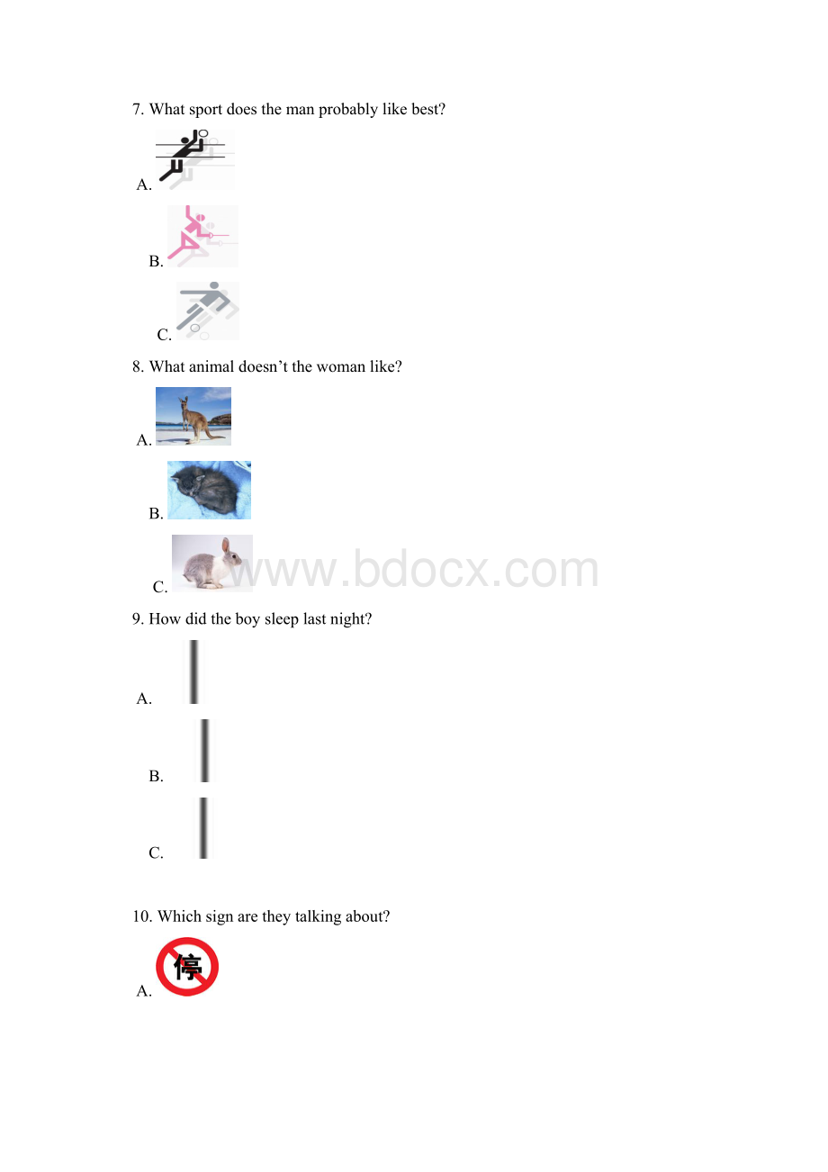 安徽省濉溪县届九年级英语第三次模拟考试试题.docx_第2页