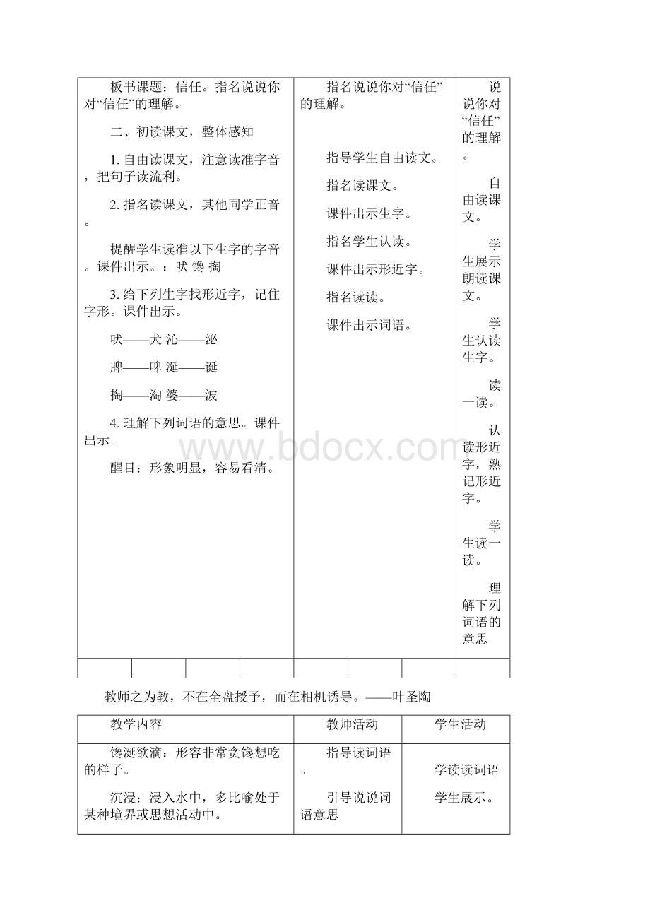 五年级下册语文第六周教学设计.docx_第2页