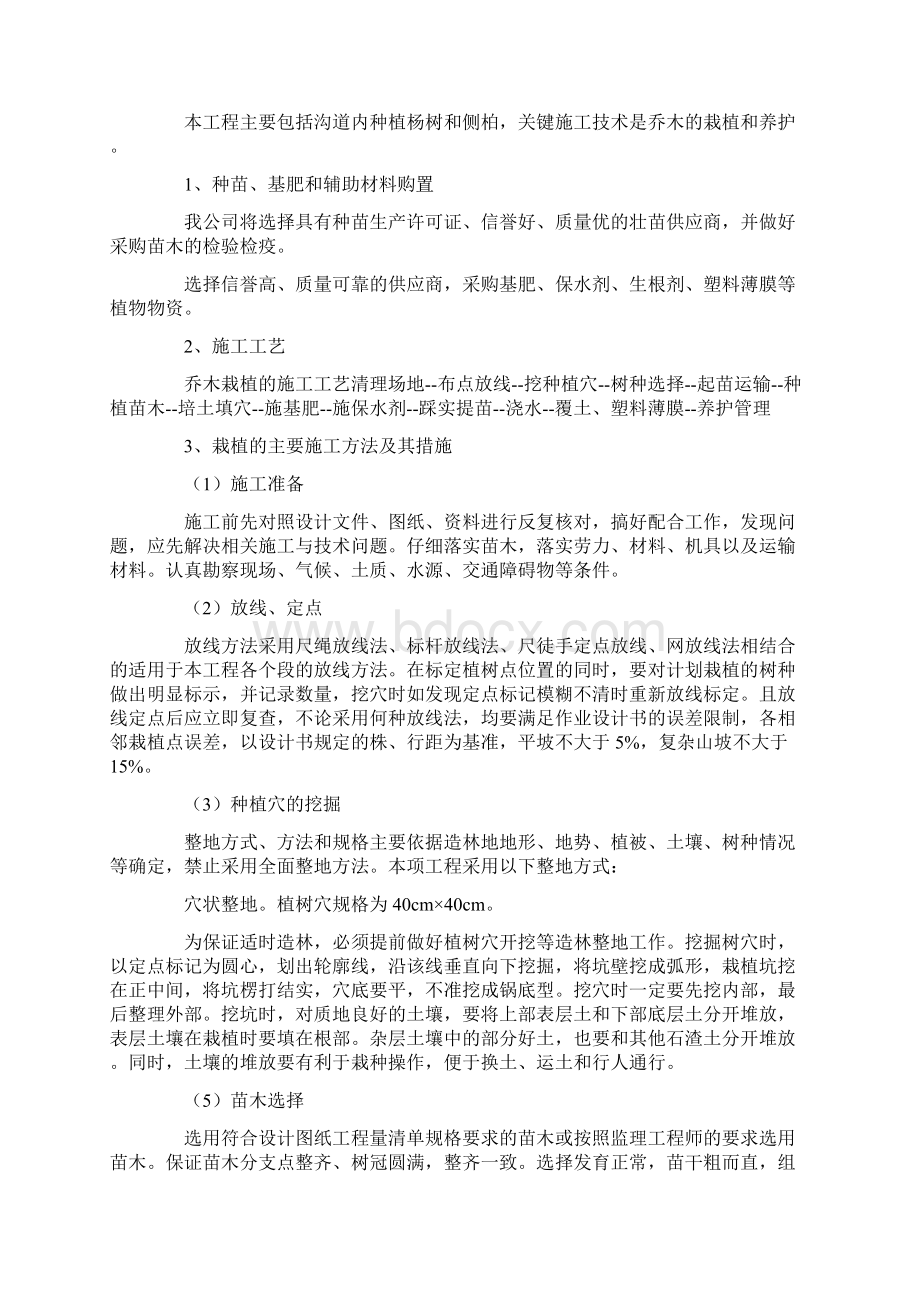 造林施工组织设计.docx_第2页