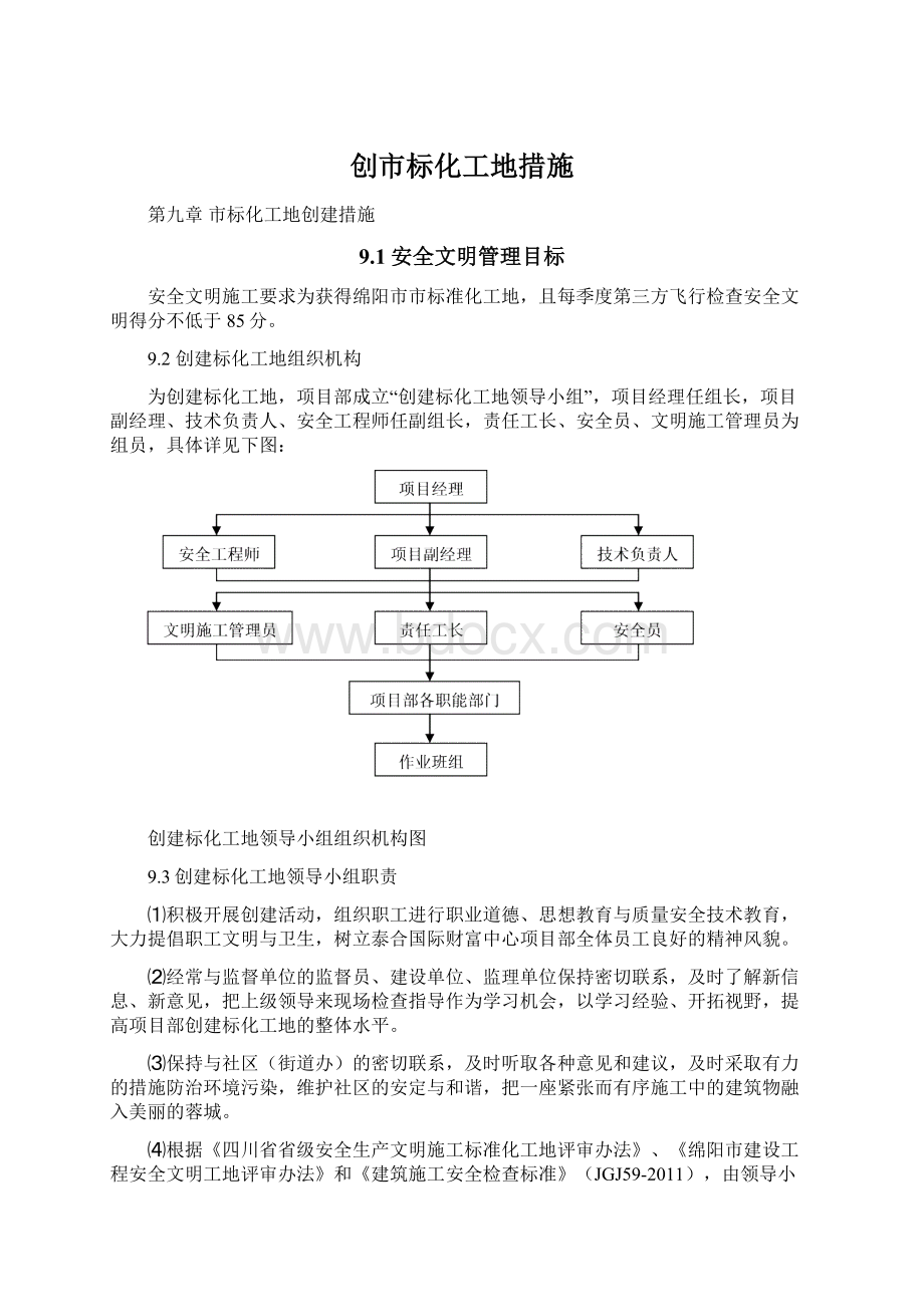 创市标化工地措施Word下载.docx