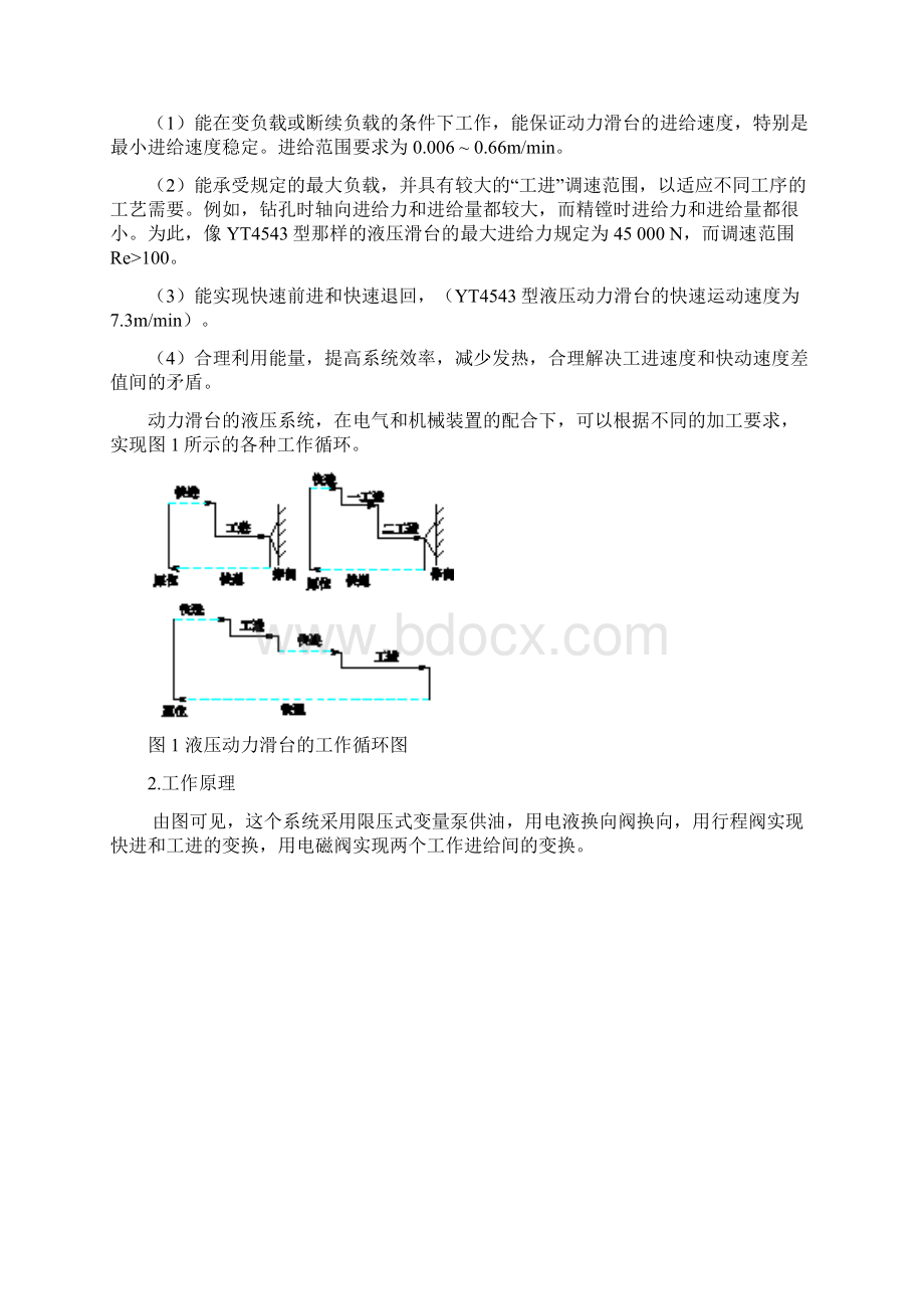 机床动力滑台液压系统设计讲课教案.docx_第2页