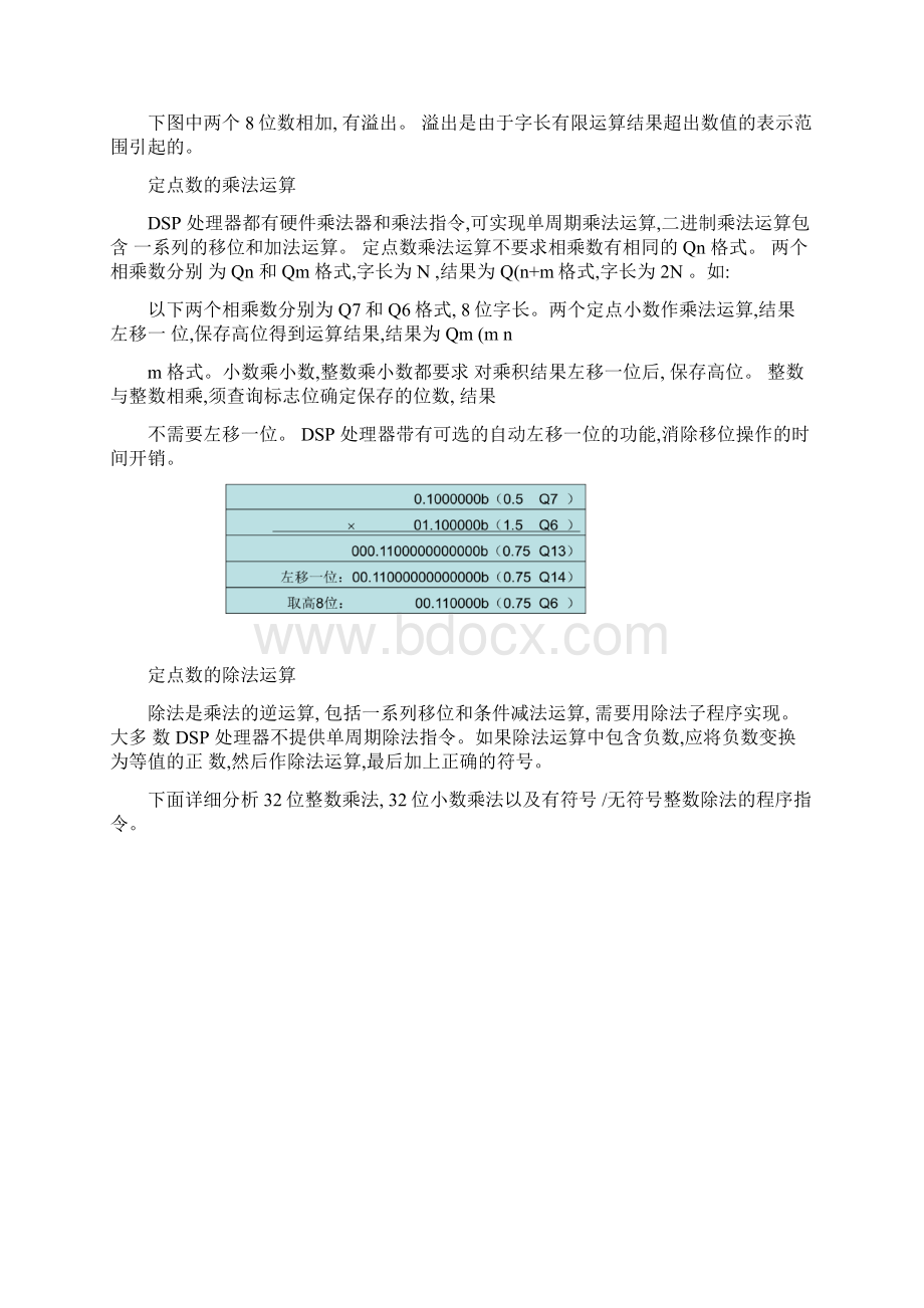 运用TMS320C54x汇编语言编写定点数运算浮点数运算程Word格式.docx_第2页