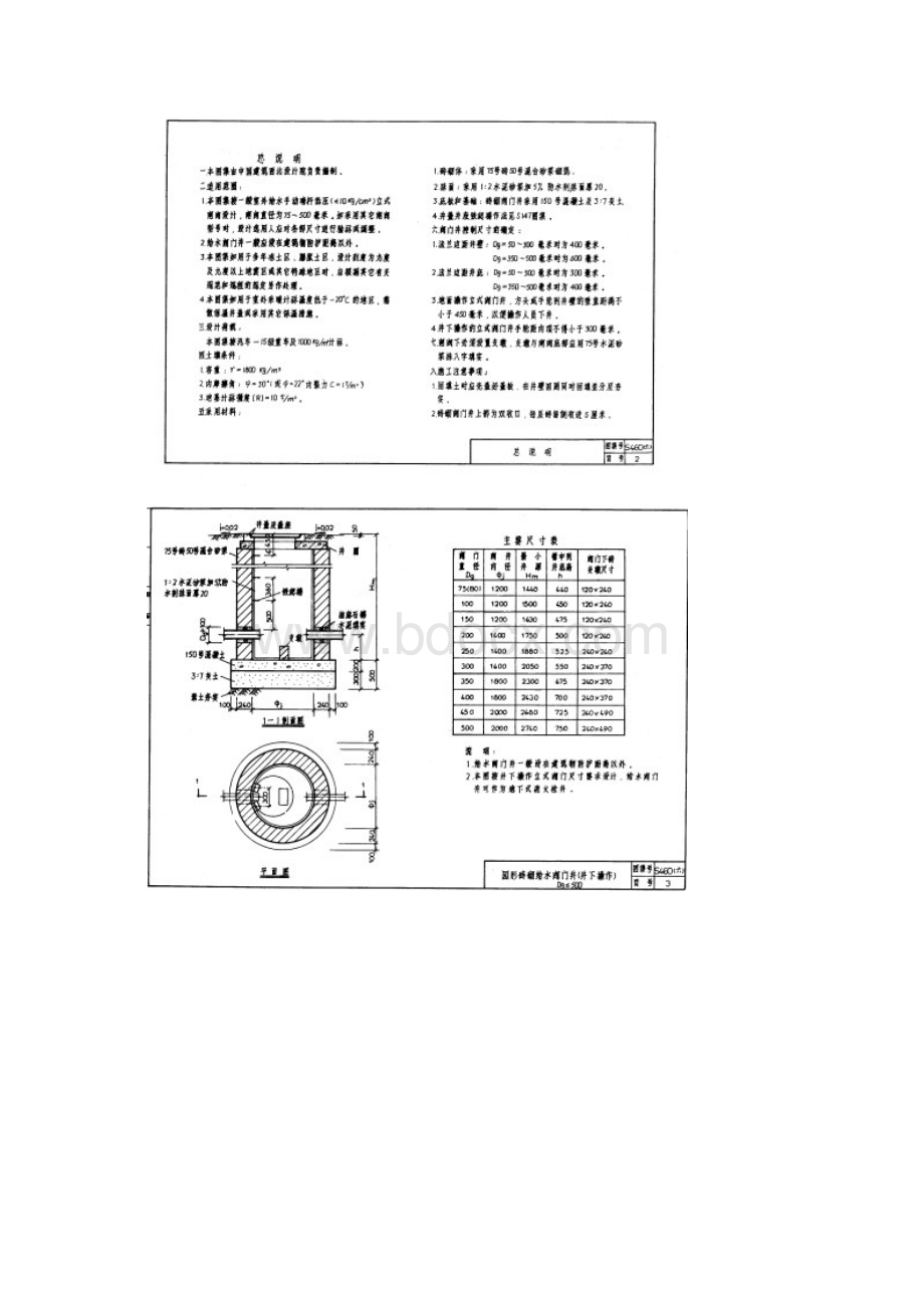 86s460六湿陷性黄土地区给水阀门井Word文件下载.docx_第2页