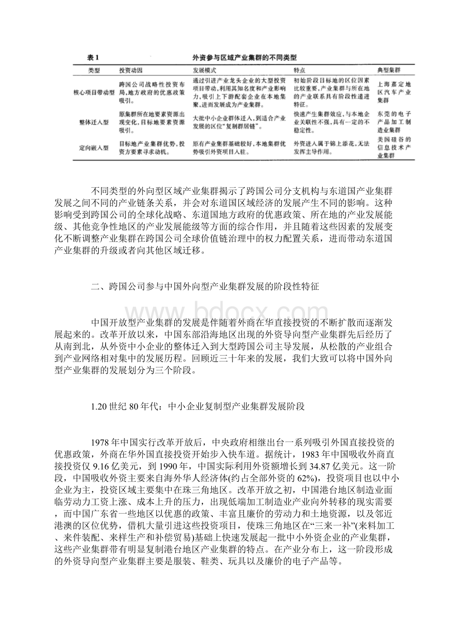 0903 ++FDI与中国产业集群.docx_第3页