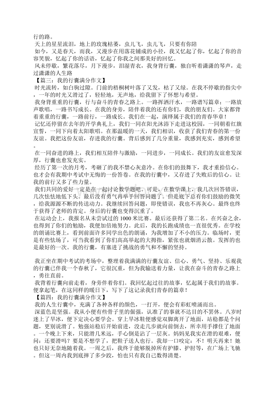 我的行囊满分作文Word格式文档下载.docx_第2页