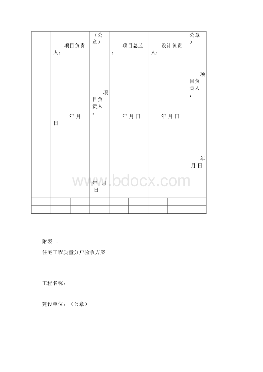 住宅工程质量分户验收情况汇总表.docx_第2页