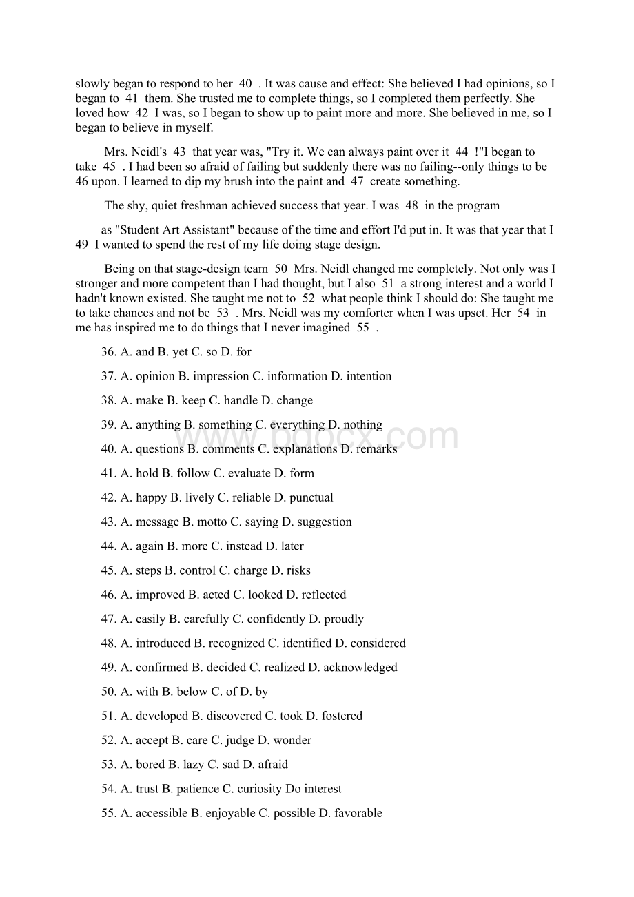 全国高考英语试题及答案北京.docx_第3页