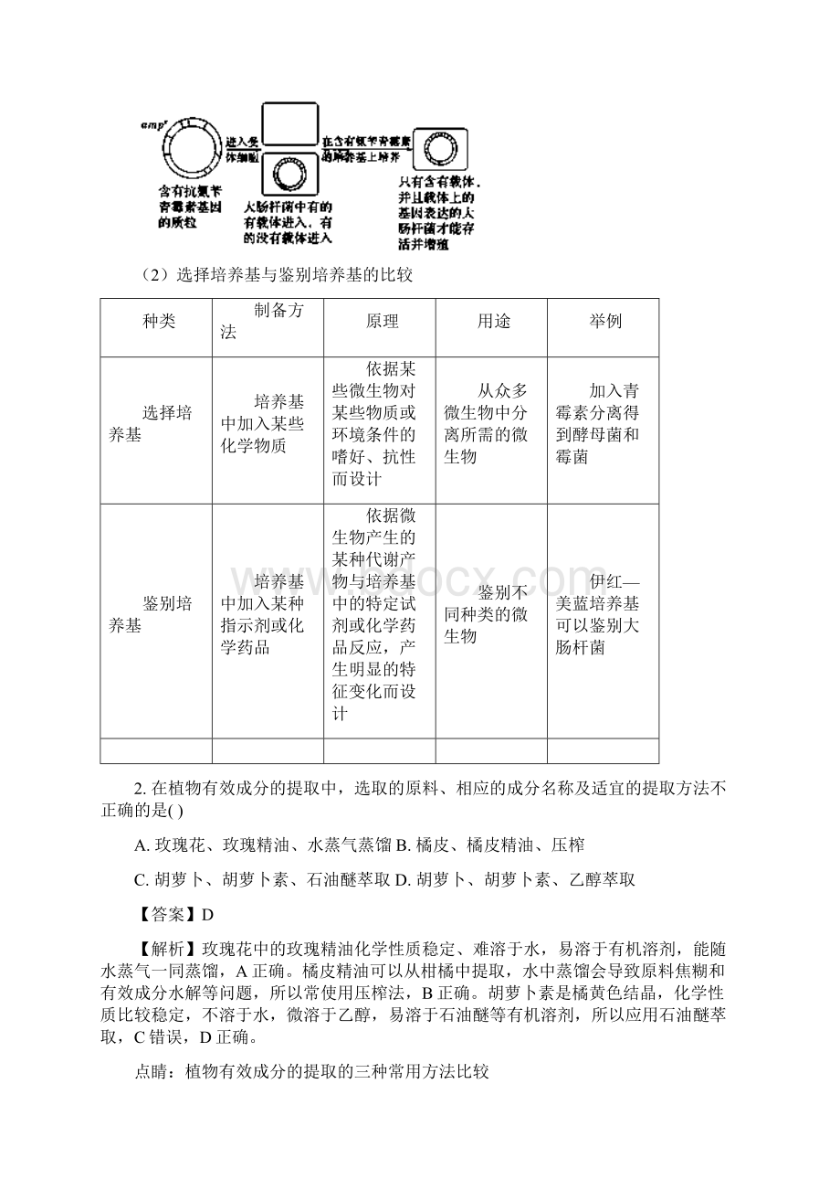 云南民族大学附属中学学年高二上学期月.docx_第2页