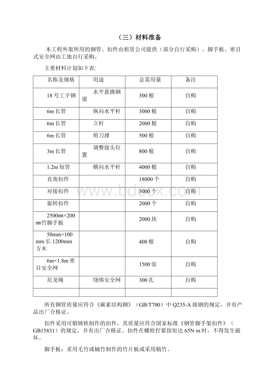 悬挑脚手架安全专项施工方案教材.docx_第3页