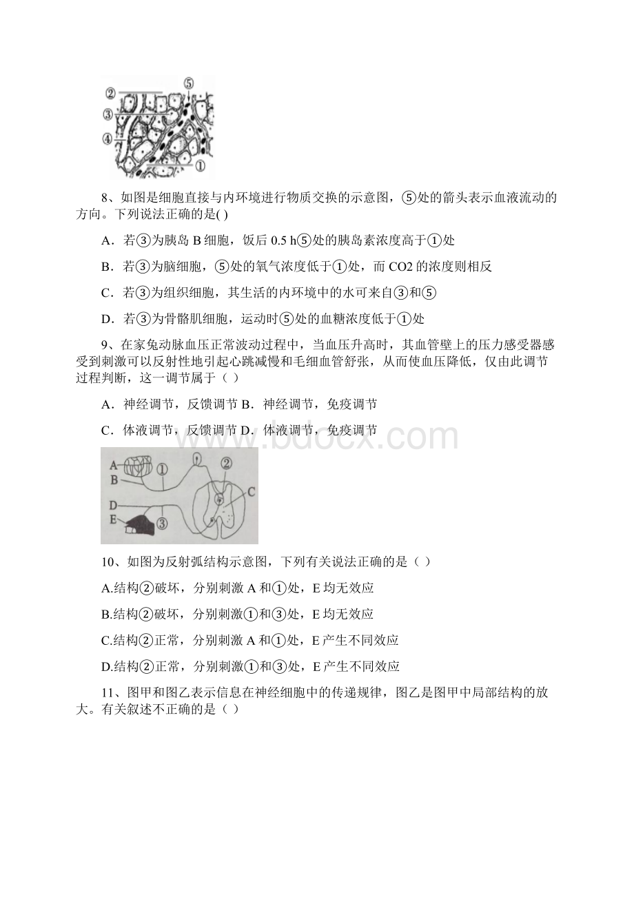 学年高二生物上学期期中试题53doc.docx_第3页