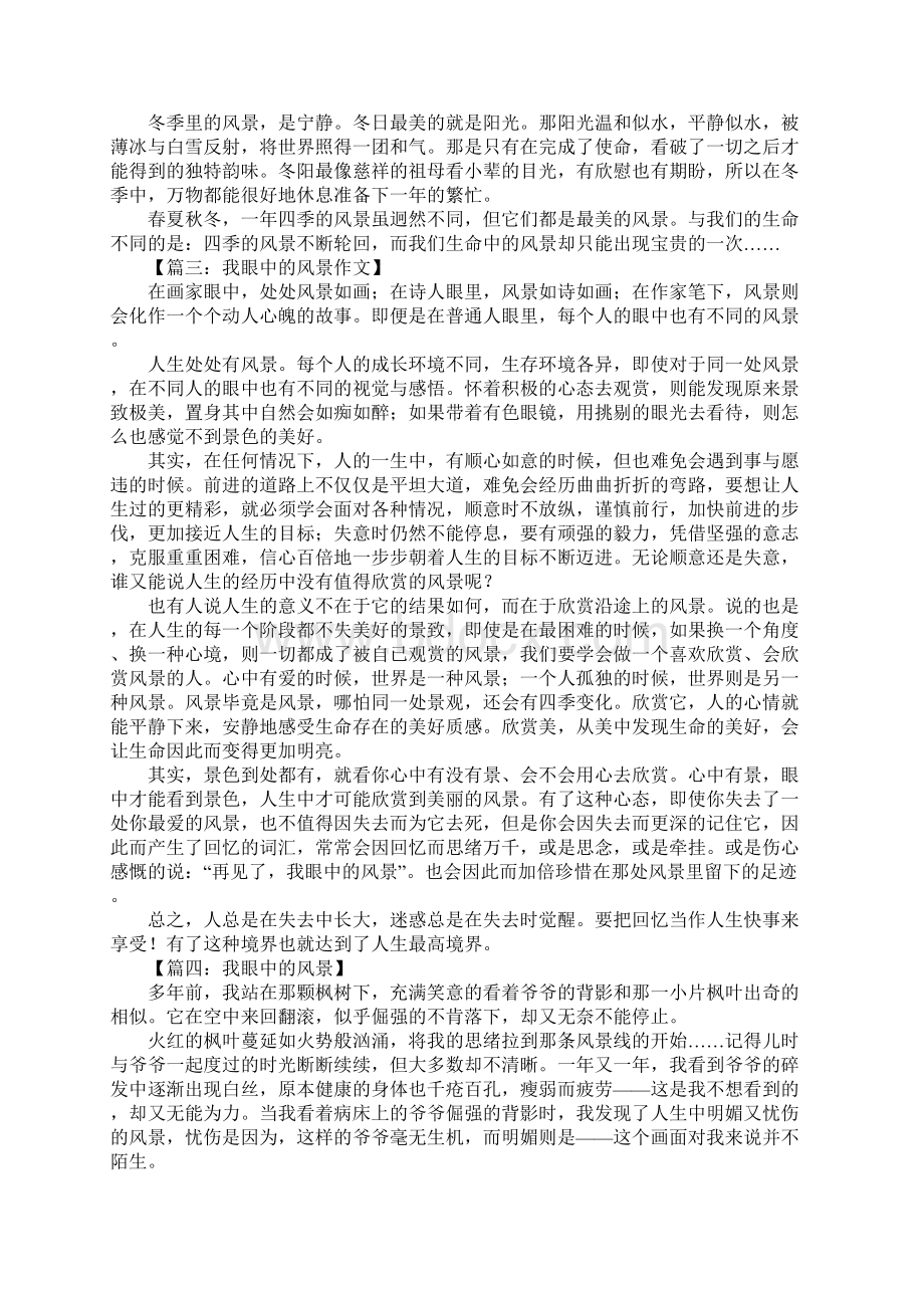 我眼中的风景作文700字Word格式文档下载.docx_第2页