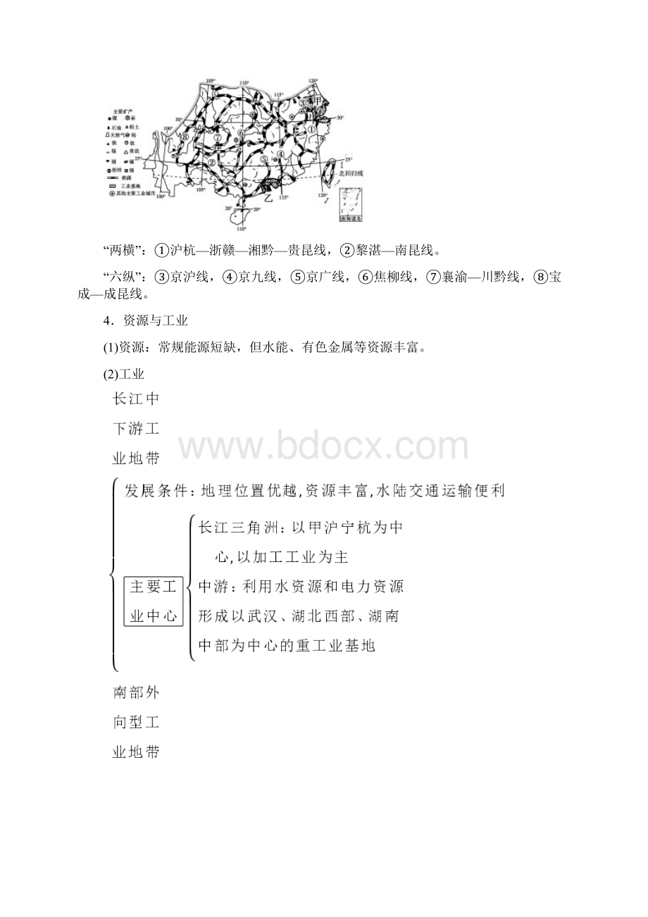 优化方案新课标高考地理二轮复习 第三部分 中国地理 第二单元 中国地理分区第2课时南方地区.docx_第3页