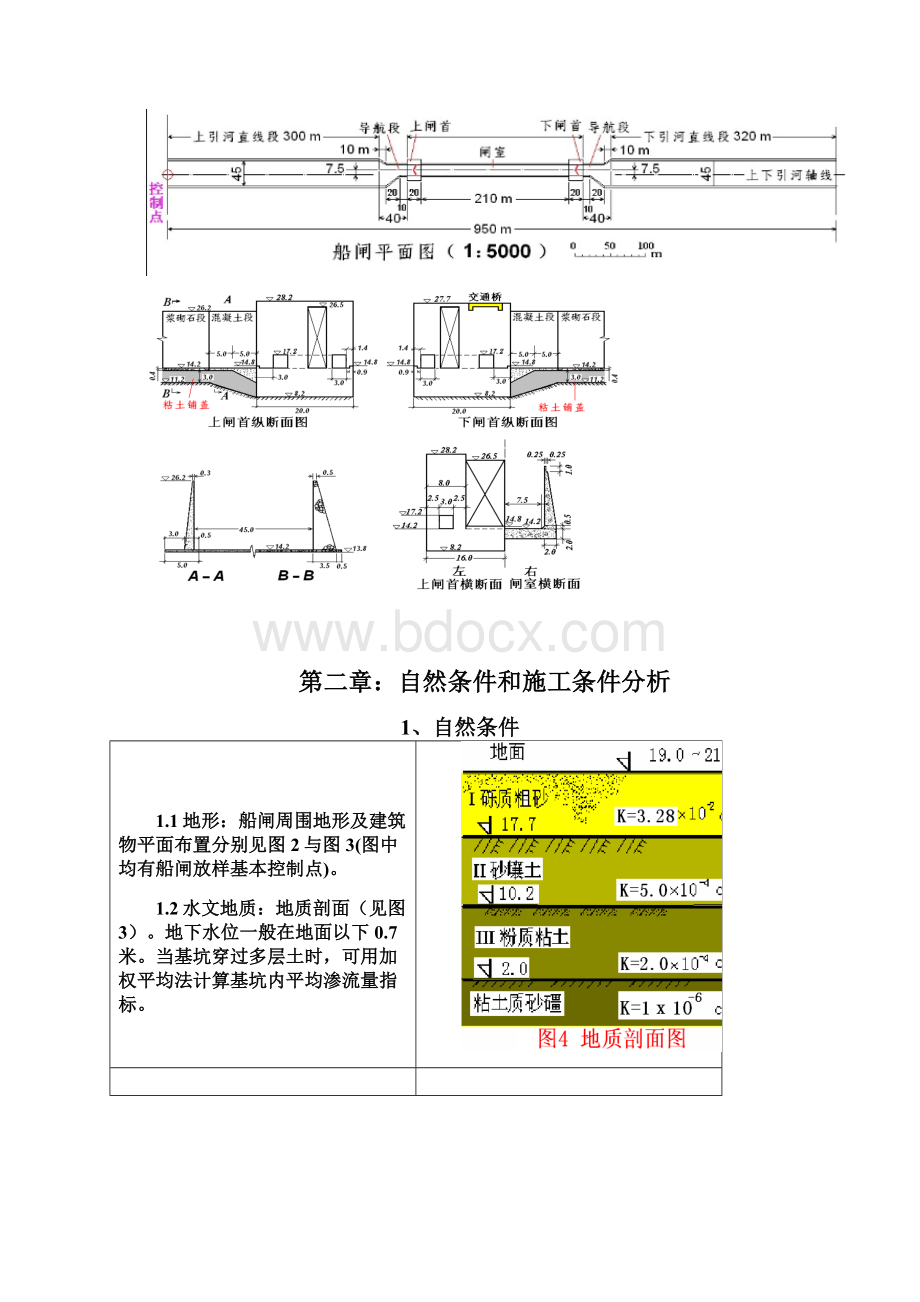 苏北某县城水利枢纽船闸工程施工组织设计报告书1.docx_第3页