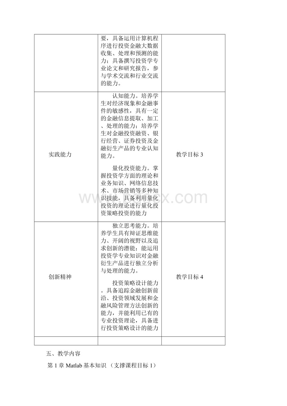 银行经营管理教学大纲.docx_第3页