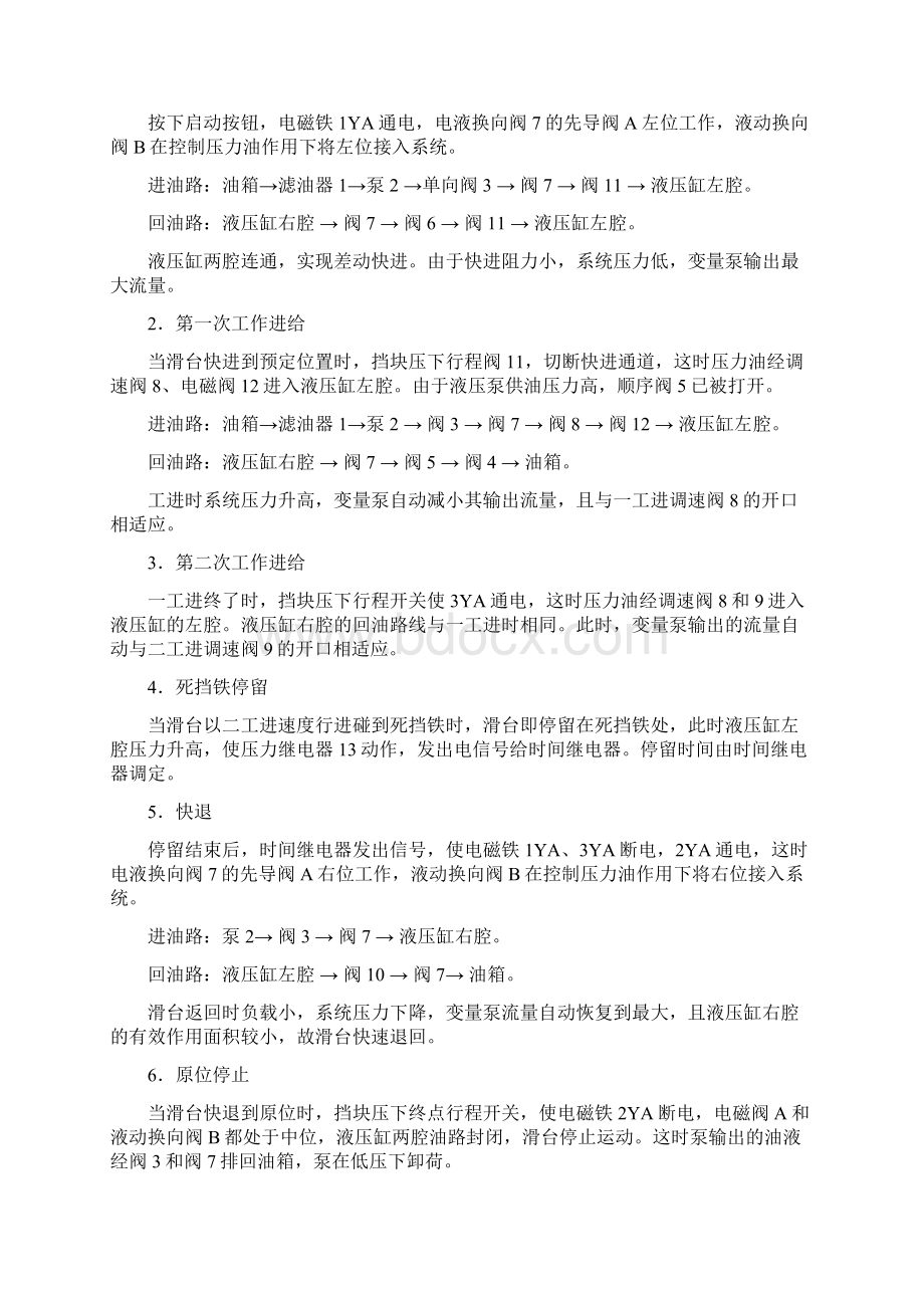 典型液压系统.docx_第3页