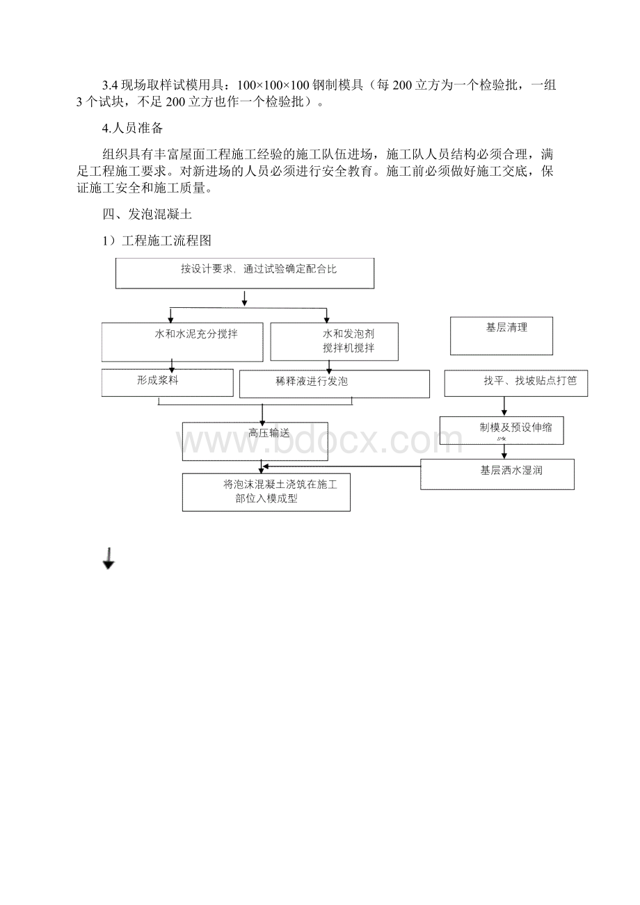 屋面工程泡沫混凝土施工方案DOC.docx_第3页