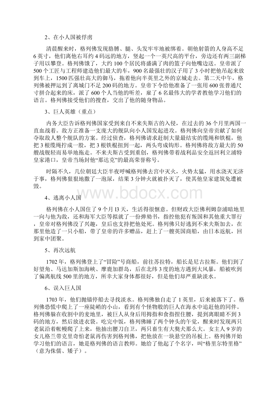 《格列佛游记》阅读题1Word文件下载.docx_第2页