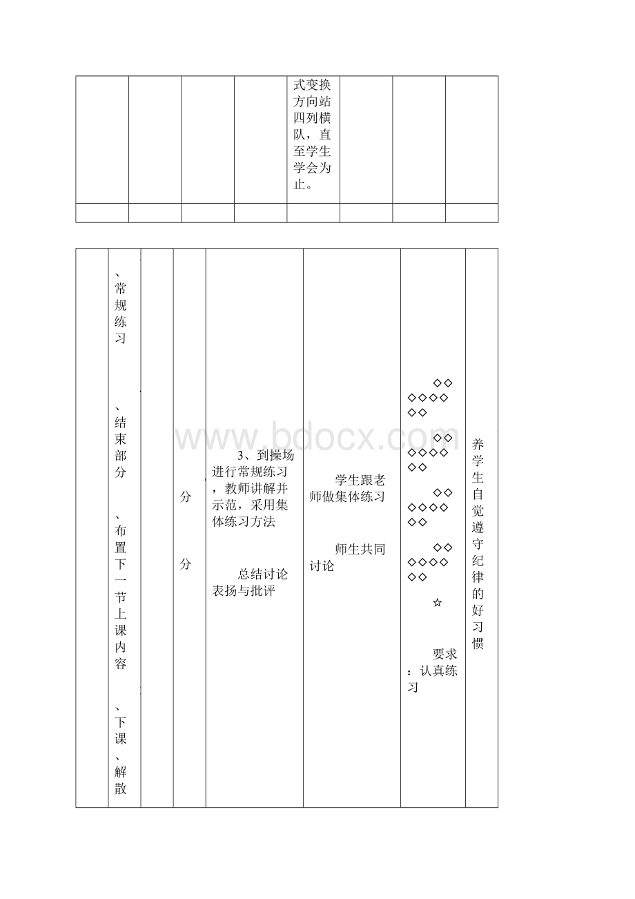 小学一年级上册体育课教学设计与教案Word文件下载.docx_第2页