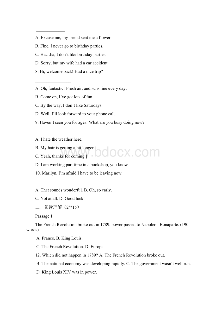 最新电大开放英语4知识点复习考点归纳总结.docx_第2页