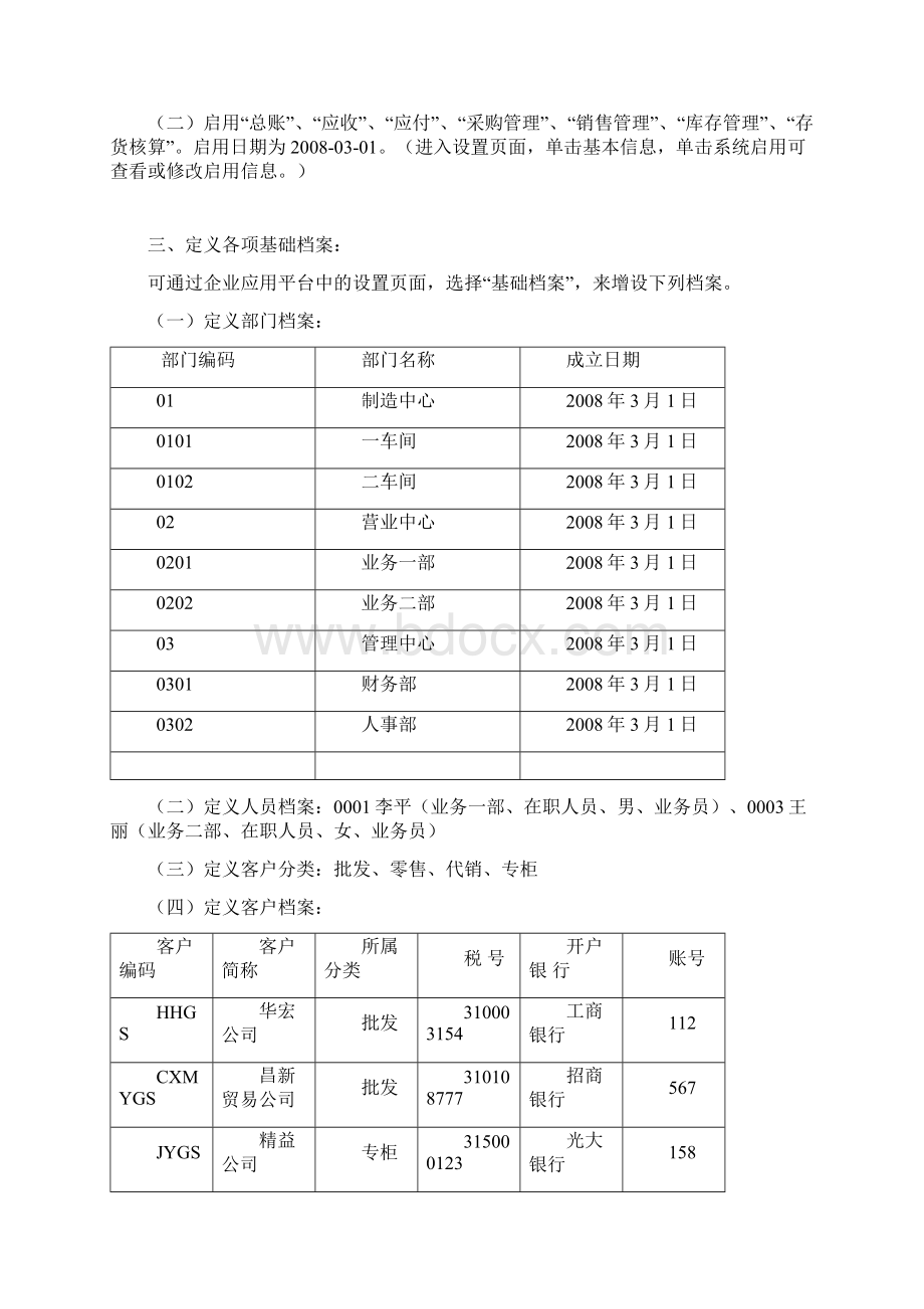 U861《ERP原理与应用》之供应链管理实验资料.docx_第3页