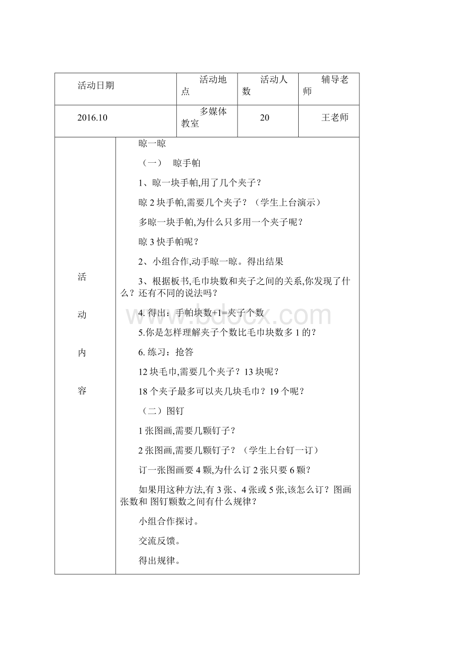 五年级数学兴趣小组活动记录.docx_第2页