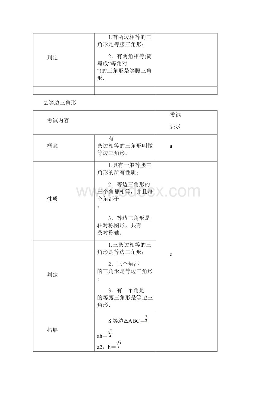 中考数学《第19讲特殊三角形1等腰三角形》总复习讲解文档格式.docx_第2页
