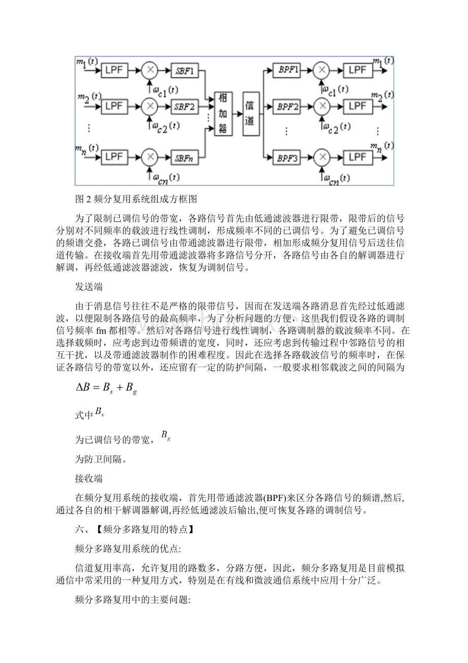 频分复用设计实验报告Word文档格式.docx_第3页