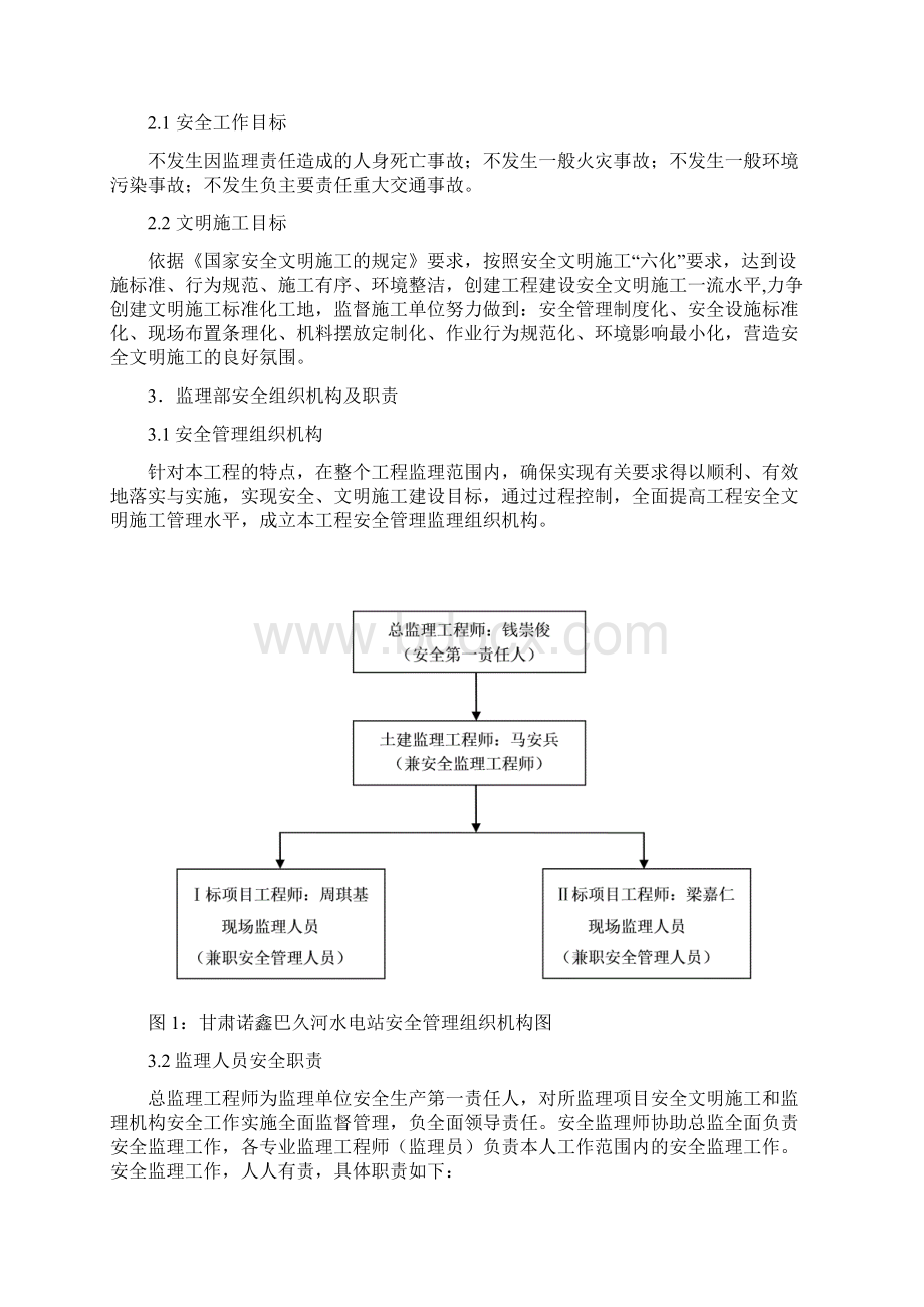 巴塘巴久河水电站监理安全管理细则.docx_第2页