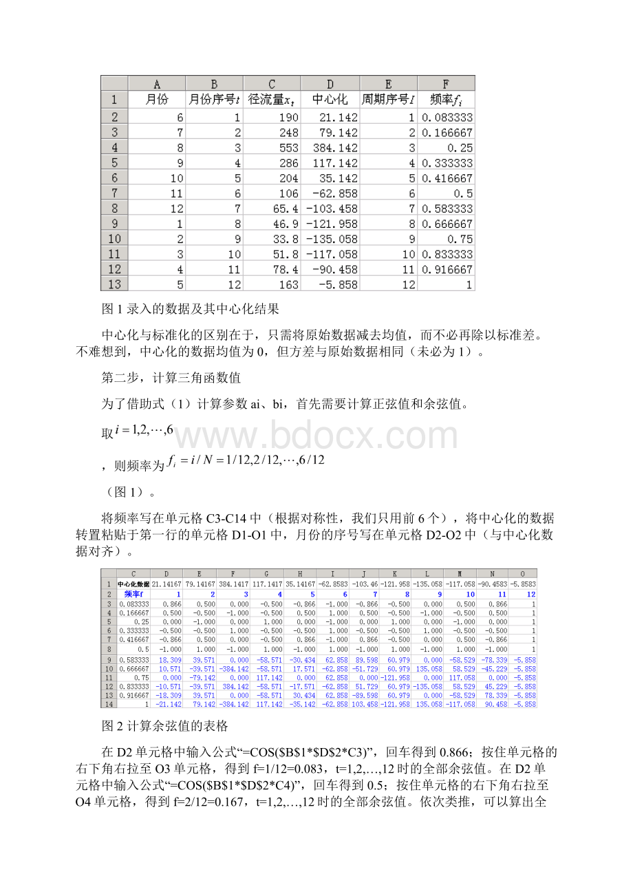 利用Excel进行时间序列的谱分析Word文档格式.docx_第2页