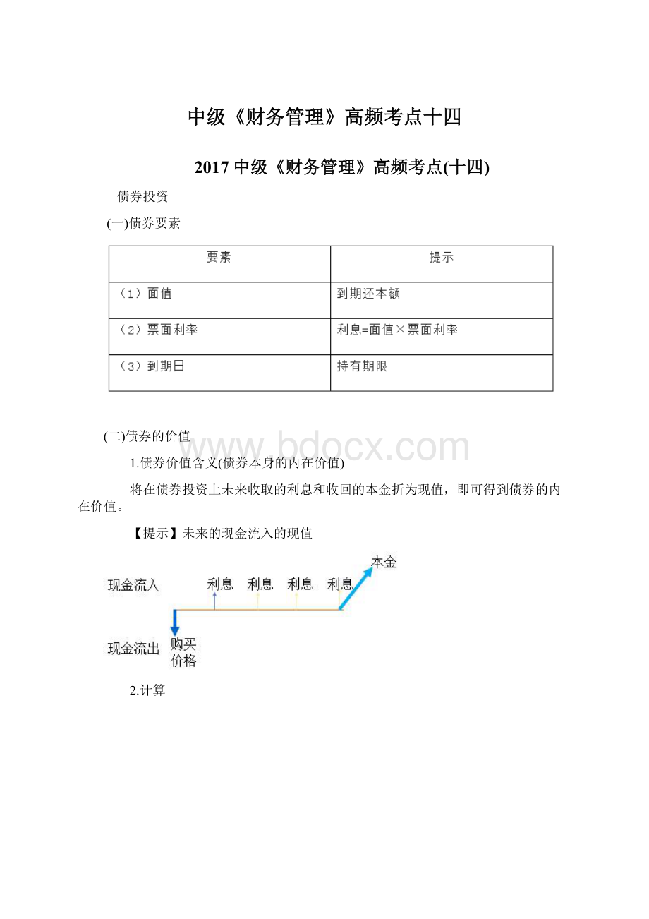 中级《财务管理》高频考点十四.docx_第1页