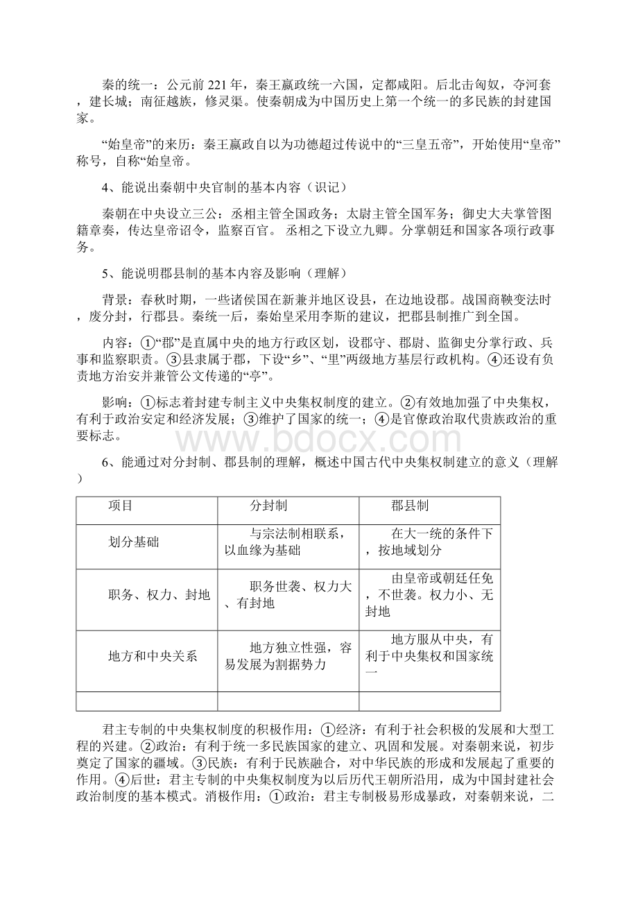 历史必修一学考复习提纲.docx_第2页