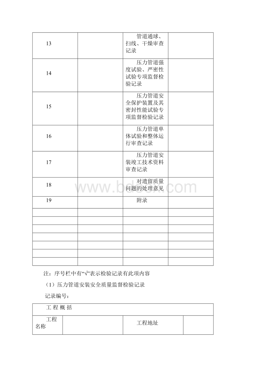 压力管道安装安全质量监督检验记录2Word格式.docx_第3页