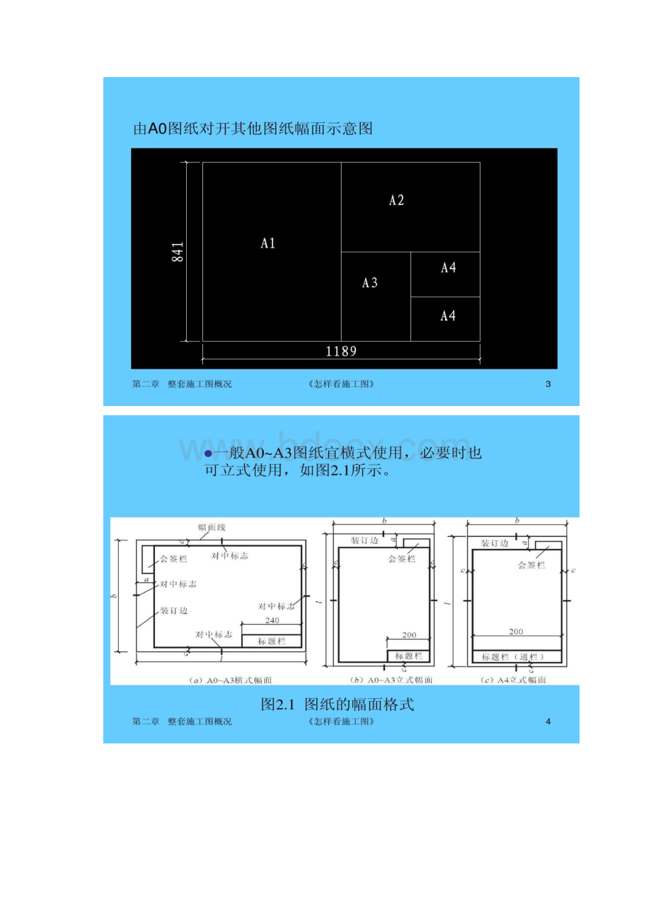 建筑工程造价 识图 第二章B 整套施工图Word文档下载推荐.docx_第2页