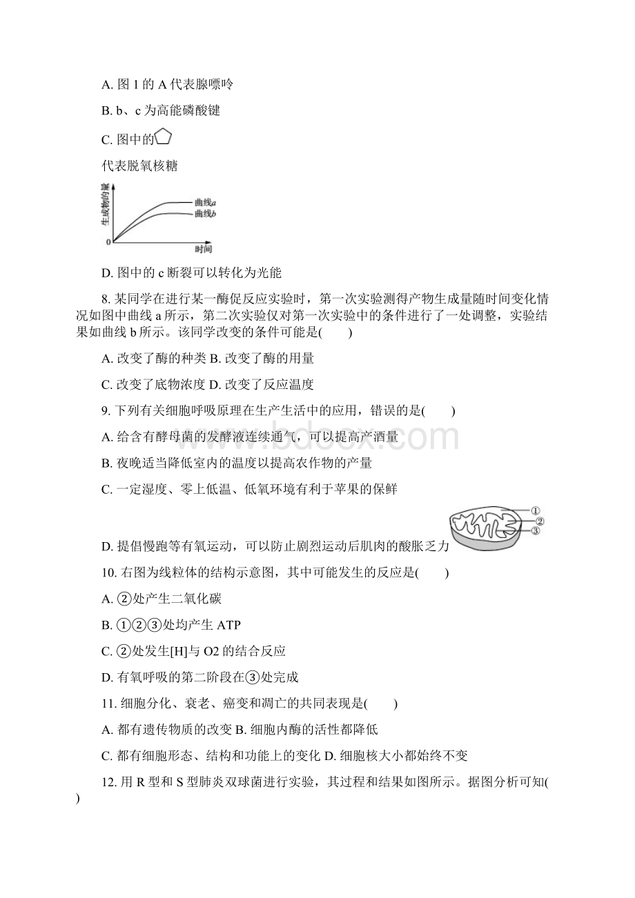 扬州高二学业水平测试模拟试题生物.docx_第2页