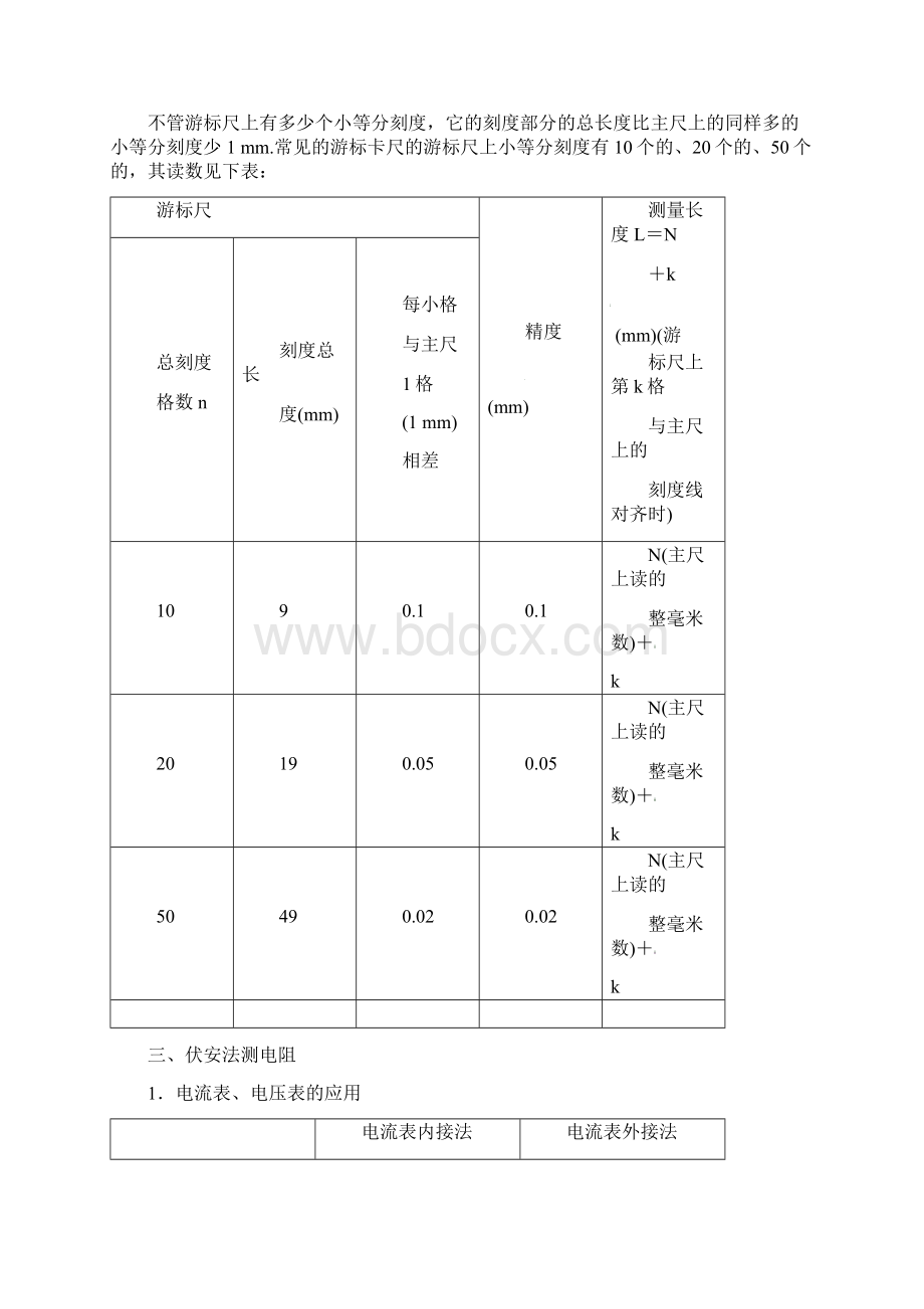 实验七 测定金属的电阻率练习使用螺旋测微器含答案资料Word文档下载推荐.docx_第2页