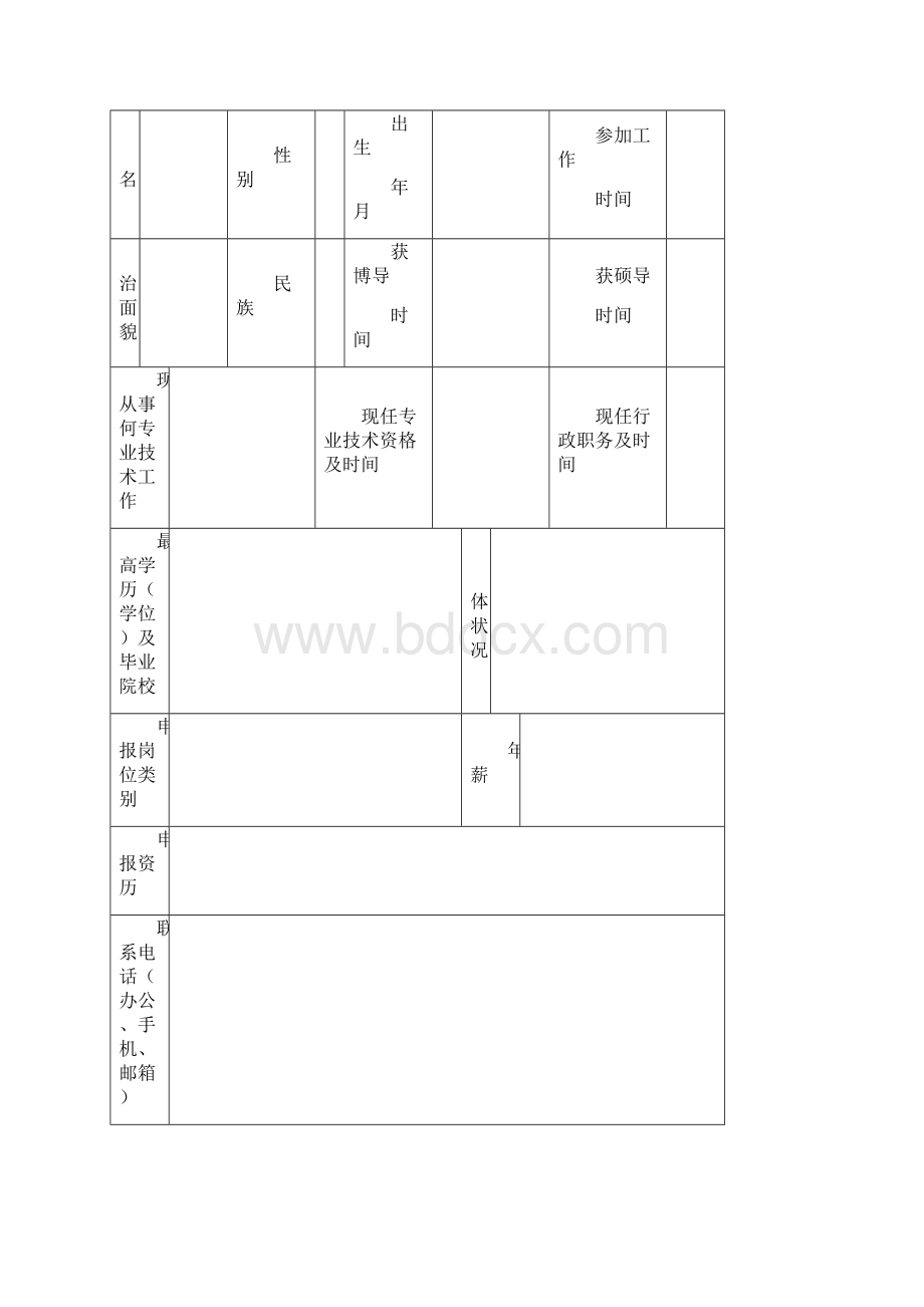 韩山师范学院韩江学者候选人推荐表Word格式文档下载.docx_第2页