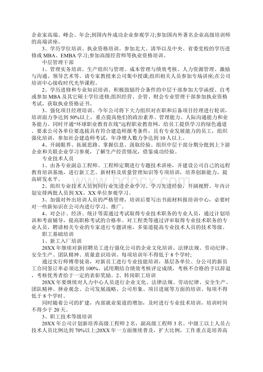 XX年培训计划书优秀Word格式文档下载.docx_第2页