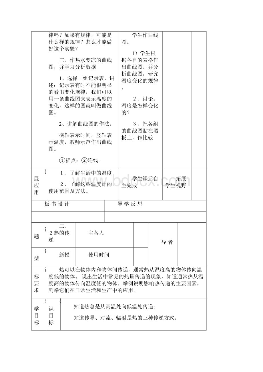 四年级上册科学教案第二单元冷和热 苏教版Word格式文档下载.docx_第3页