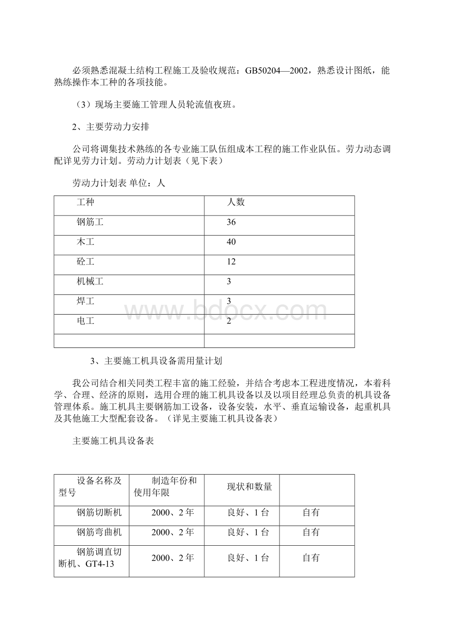 污水处理池施工方案MicrosoftOfficeWord文档.docx_第3页