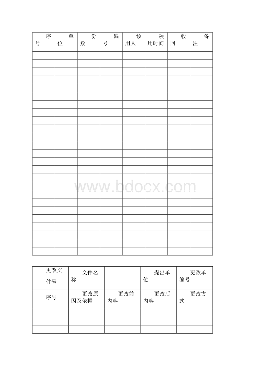 质量管理体系质量记录表格汇总.docx_第2页