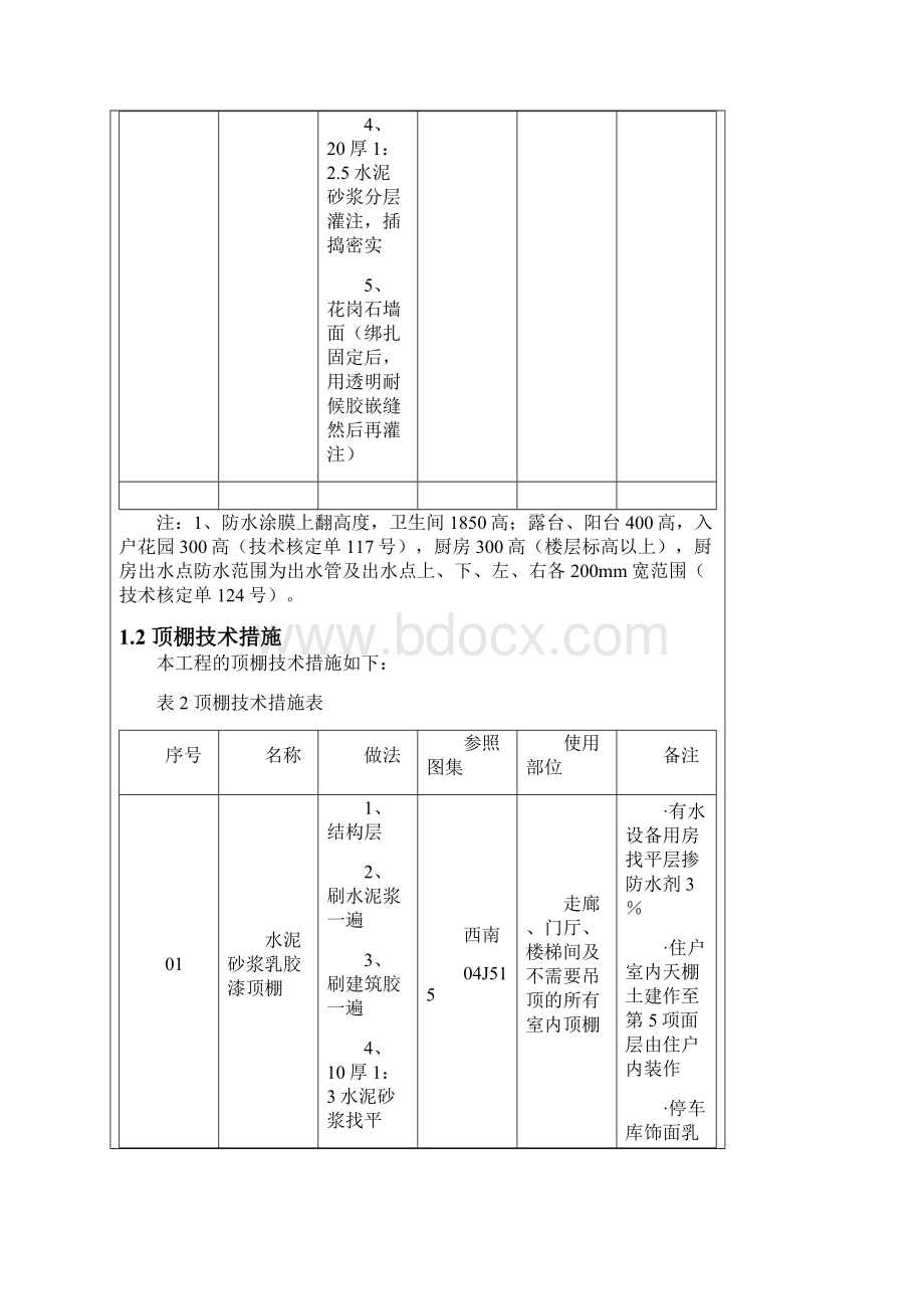 室内墙面顶棚装饰技术交底大全Word下载.docx_第3页