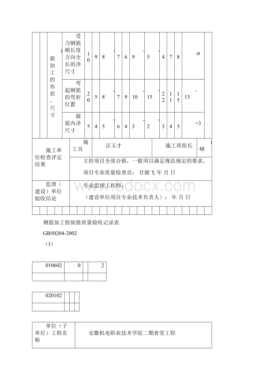 钢筋加工检验批Word下载.docx_第3页