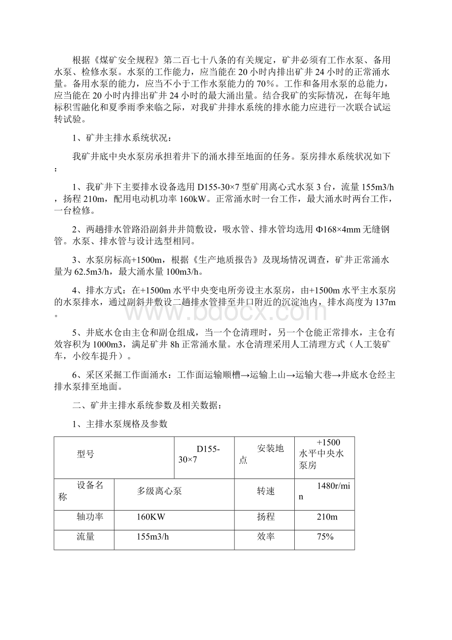 主排水泵联合试运转试验报告.docx_第2页