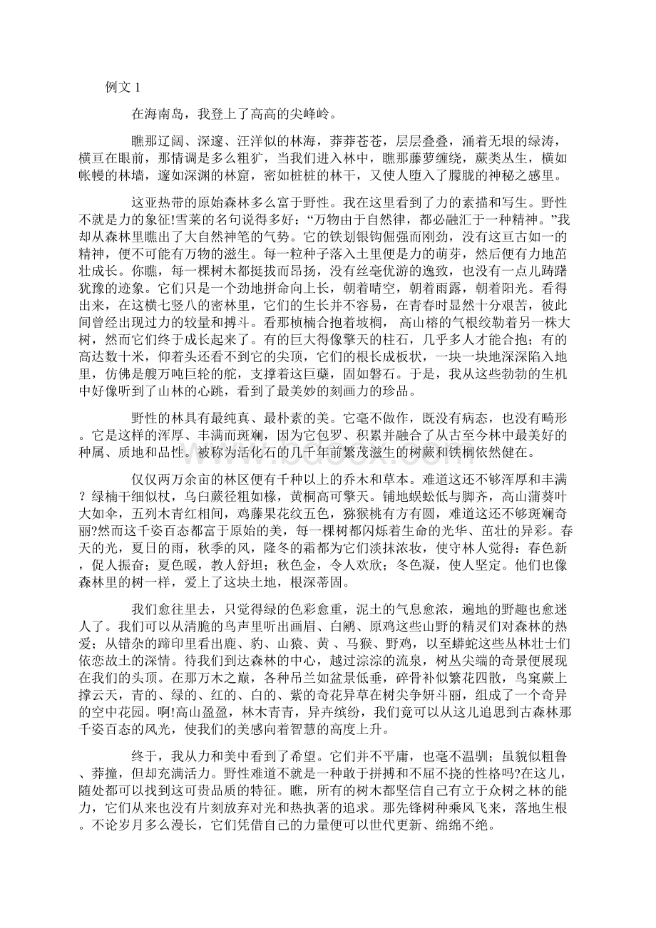 高中高考作文技巧写景类抒情性散文Word文档格式.docx_第2页