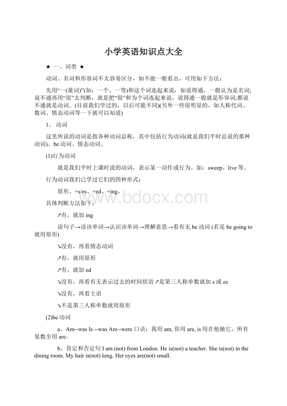 小学英语知识点大全文档格式.docx