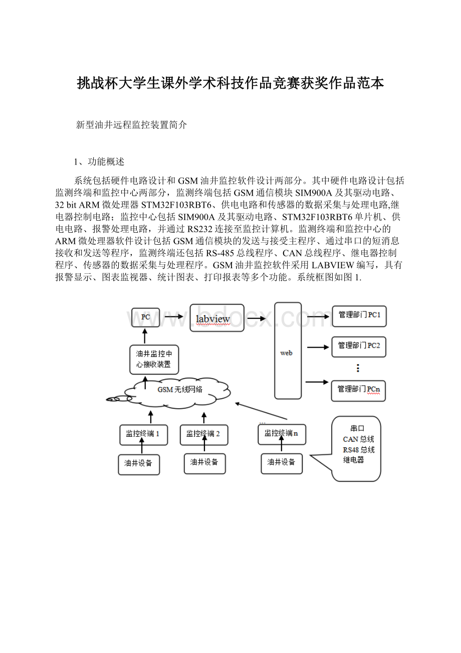 挑战杯大学生课外学术科技作品竞赛获奖作品范本.docx