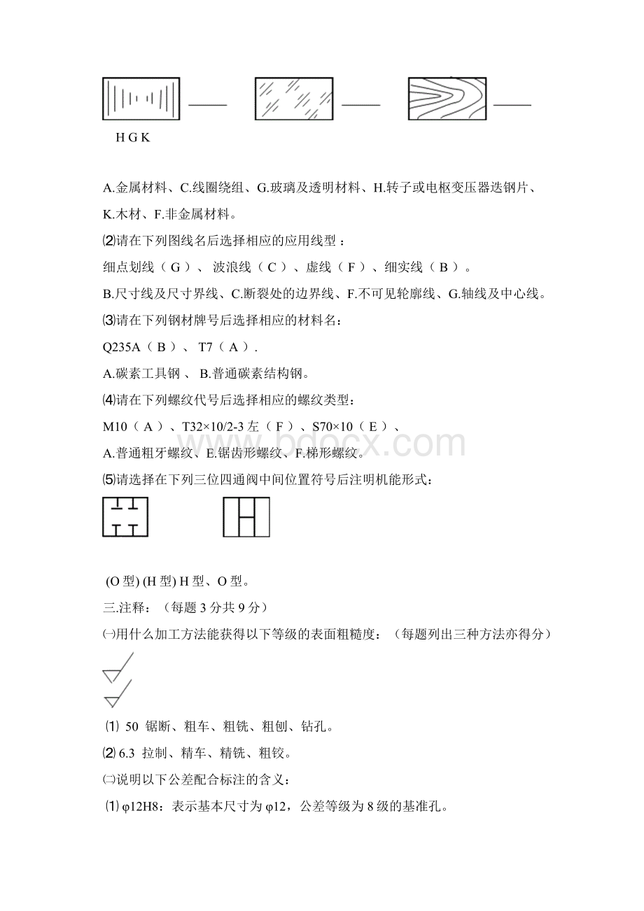 钳工基础考试试题a标准答案doc.docx_第2页