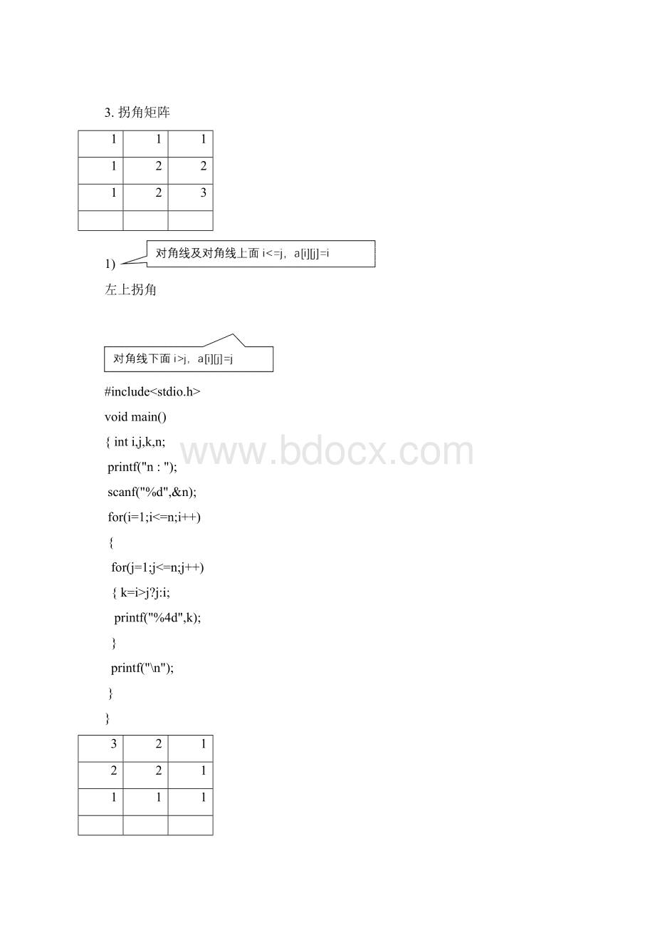 矩阵问题c语言Word文件下载.docx_第2页