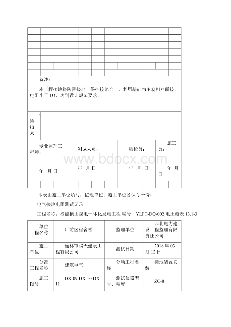 电气接地电阻测试记录.docx_第2页