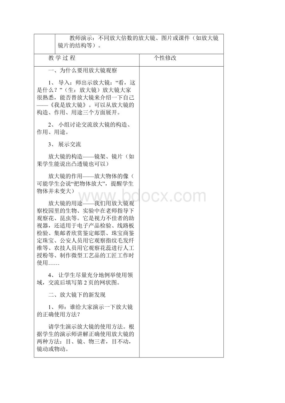 教科版六年级科学下册优秀电子教案.docx_第2页